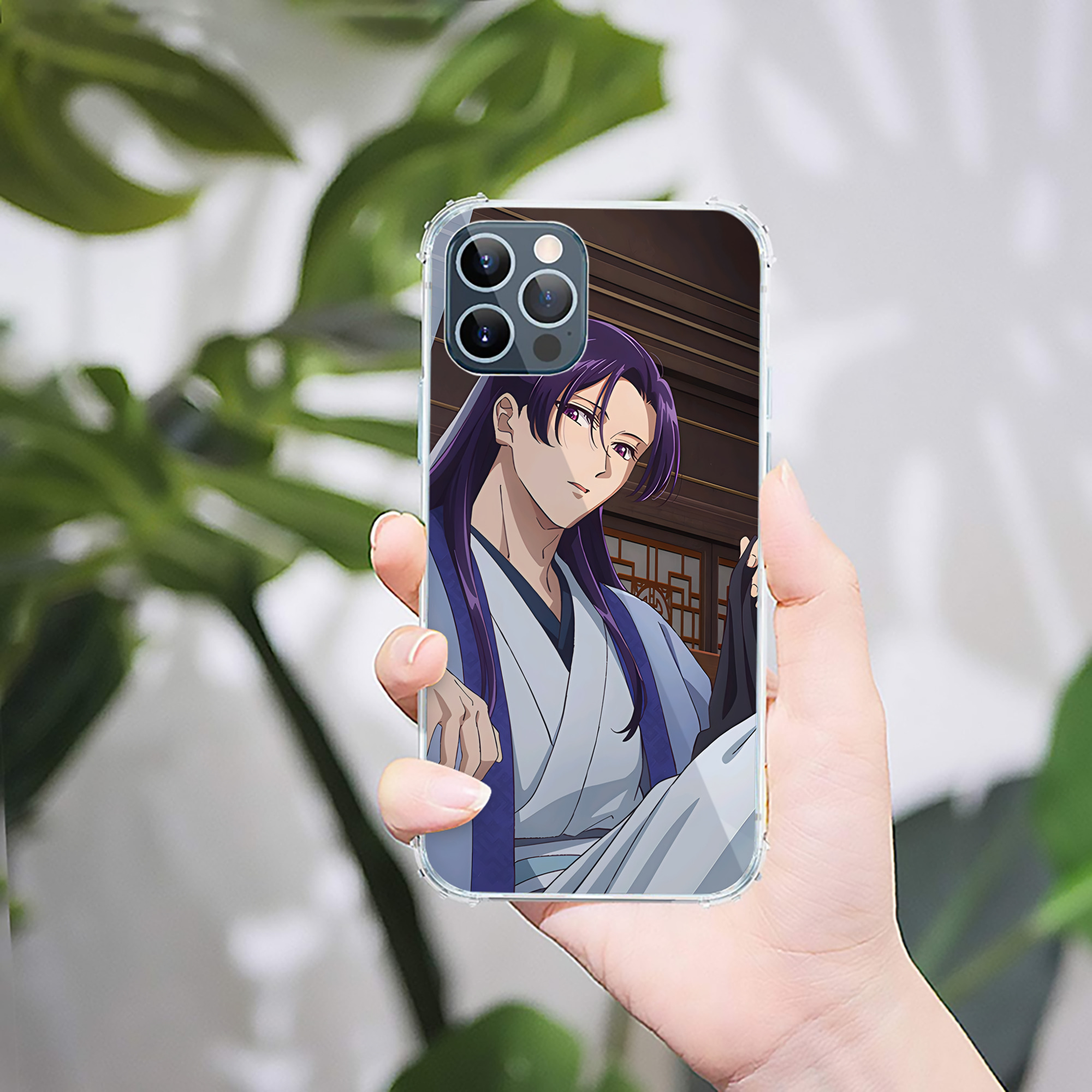 （画像用） 薬屋のひとりごと The Apothecary Diaries 【iPhone 12シリーズ対応】透明スマホケース（クリアソフトケース）